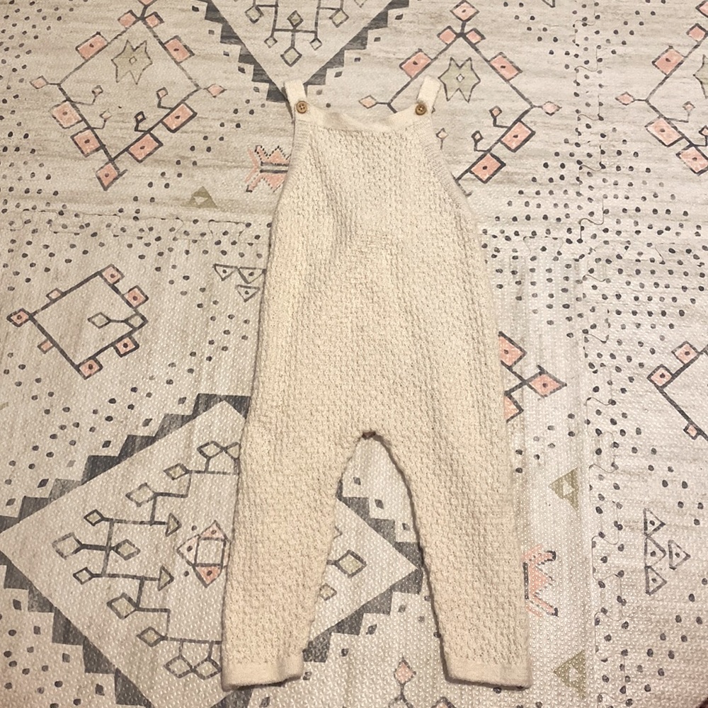 Zara Baby Boy/Girl 9-12 month Knit Coverall